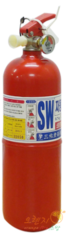차량/일반겸용 <br>분말소화기 0.7kg  <br>(국산)국가검정[고급]품