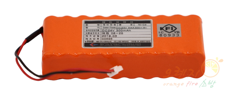 밧데리       <br>24V 1300mAh       <br>배열   2 × 10